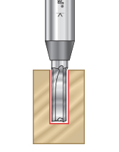 In-Presta™ 3 Flute High Production Straight Plunge CNC Router Bit