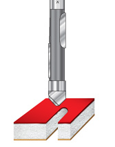 Stagger Tooth Panel Pilot Router Bits