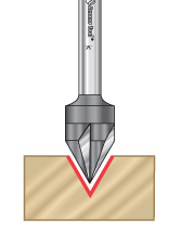 Solid Carbide Signmaking & Lettering Router Bits