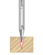 Solid Carbide Carving Liner Router Bits