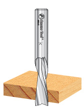 Solid Carbide Spiral Plunge Router Bits for Solid Wood