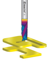 Solid Carbide Spektra™ Extreme Tool Life Coated Spiral 'O' Flute Plastic Cutting For Improved Surface Finish CNC Router Bits Solid Carbide Spektra™ Extreme Tool Life Coated Spiral 'O' Flute Plastic Cutting For Improved Surface Finish CNC Router Bits