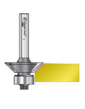 45 Degree Plastic & Aluminum Bevel Trim Router Bit