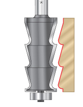 Louver Router Bits