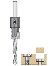 Shankless Counterbore Bits