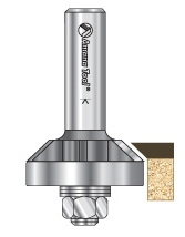 45 Degree Laminate Miter Joint Under-Cut Assembly Router Bits