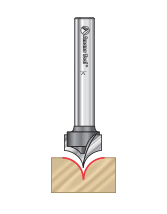 Point Cutting Roundover Router Bits