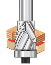 Spiral Flush Trim Compression Router Bits