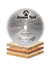 Plywood / Solid Wood / Chipboard Cutting Saw Blades with Extra Thick Plates