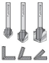 Aluminum Composite Material (ACM) Panel CNC Router Bit Sets