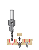 Carbide Tipped Countersinks Bits