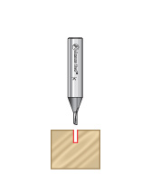 Miniature Plunge Router Bits