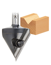 Insert Carbide V-Groove, Miter Fold & Signmaking CNC Metric Router Bit