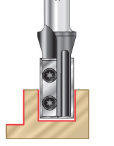 Straight Plunge Insert CNC Router Bits