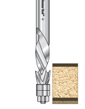 Solid Carbide Compression Spiral Bits