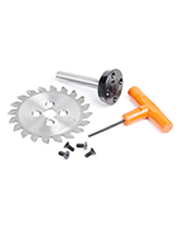 Plastic Trim Saw Blade and Arbor CNC System Replacement Parts Plastic Trim Saw Blade and Arbor CNC System Replacement Parts