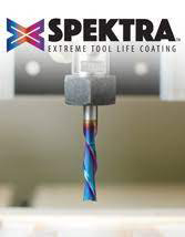 Solid Carbide Spektra™ Extreme Tool Life Coated CNC Router Bits