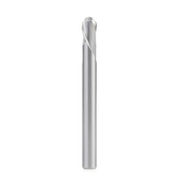 46475 Solid Carbide Down-Cut Ball Nose Spiral 1/4 Dia x 3/8 Inch x