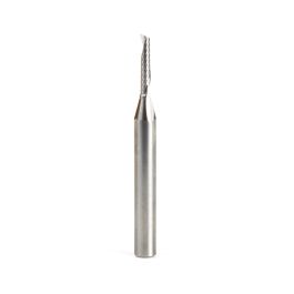 51482 Solid Carbide CNC Spiral 'O' Single Flute, Aluminum Cutting