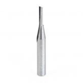 43500 Solid Carbide Single 'O' Flute  Plastic Cutting 1/8 Dia x 1/2 x 1/4 Inch Shank