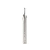 43501 Solid Carbide Single 'O' Flute Plastic Cutting 1/8 Dia x 5/16 x 1/4 Inch Shank