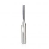 43531 Solid Carbide Single 'O' Flute Straight Grind Aluminum Cutting 1/8 Dia x 13/16 x 1/4 Inch Shank