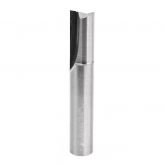 43616 Solid Carbide Double Straight 'V' Flute Plastic Cutting 1/2 Dia x 1 Inch x 1/2 Shank