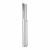 43716 Solid Carbide Single Flute Straight Plunge 1/4 Dia x 3/4 x 1/4 Inch Shank