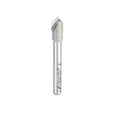 45701 Carbide Tipped "Zero Point" V-Groove 90 Deg x 3/8 Dia x 11/64 x 1/4 Inch Shank