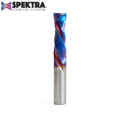 46190-K CNC Solid Carbide Spektra™ Extreme Tool Life Coated Compression Spiral 1/2 Dia x 1-5/8 x 1/2 Inch Shank