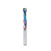 46170-DLC CNC Solid Carbide Compression Spiral Diamond-Like Carbon (DLC) Coated for Solid Wood 1/4 Dia x 7/8 x 1/4 Inch Shank