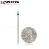 46229-K Solid Carbide Spektra™ Extreme Tool Life Coated Spiral Plunge 1/32 Dia x 1/8 x 1/8 Inch Shank