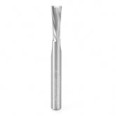 46349 Solid Carbide Spiral Plunge for Solid Wood 1/4 Dia x 3/4 x 1/4 Inch Shank Down-Cut