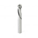 46371 Solid Carbide Compression Spiral 3/8 Dia x 1 x 3/8 Shank x 3 Inch Long CNC Nesting Router Bit