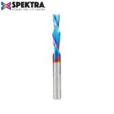 46415-K Solid Carbide Spektra™ Extreme Tool Life Coated Spiral Plunge 1/4 Dia x 1 x 1/4 Inch Shank