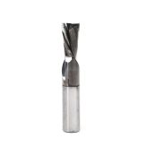 46447-DLC Solid Carbide Spiral Plunge Diamond-Like Carbon (DLC) Coated for Solid Wood 1/2 Dia x 7/8 x 1/2 Inch Shank Down-Cut