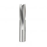 46492 Solid Carbide Slow Spiral O Flute Acrylic Cutting 1/2 Dia x 1-1/4 Inch x 1/2 Shank Down-Cut Router Bit