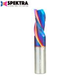 46500-K Solid Carbide Spektra™ Extreme Tool Life Coated Spiral Plunge 3/4 Dia x 1-5/8 x 3/4 Inch Shank Down-Cut, 3-Flute