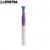 48118-K Solid Carbide Spektra™ Extreme Tool Life Coated Spiral Plunge 6mm Dia x 19mm x 6mm Shank Up-Cut