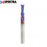 48218-K Solid Carbide Spektra™ Extreme Tool Life Coated Spiral Plunge 6mm Dia x 19mm x 6mm Shank