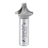 49702 Carbide Tipped Plunging Round Over 5/16 Radius x 7/8 Dia x 9/16 x 1/2 Inch Shank