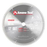 512961 Carbide Tipped Aluminum and Non-Ferrous Metals 12 Inch Dia x 96T TCG, -6 Deg, 1 Inch Bore