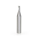 51373 Solid Carbide CNC Spiral 'O' Single Flute, Aluminum Cutting 1/8 Dia x 5/16 x 1/4 Shank x 1-1/2 Inch Long Up-Cut Router Bit 