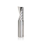 51379 Solid Carbide CNC Spiral 'O' Single Flute, Aluminum Cutting 1/2 Dia x 1-1/8 x 1/2 Shank x 2-1/2 Inch Long Up-Cut Router Bit 