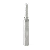 51417 Solid Carbide CNC Spiral 'O' Single Flute, Plastic Cutting 3/16 Dia x 5/8 x 1/4 Shank x 2 Inch Long Up-Cut Router Bit