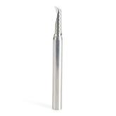  51494 Metric Solid Carbide CNC Spiral 'O' Single Flute, Aluminum Cutting 5mm Dia x 16mm x 6mm Shank x 63mm Long Up-Cut Router Bit 