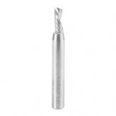 51508 Solid Carbide CNC Spiral 'O' Flute, Aluminum Cutting 3/16 Dia x 1/2 x 1/4 Inch Shank Down-Cut