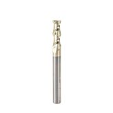 51624 CNC Solid Carbide Aluminum Cutting x 1/4 Dia x 3/4 x 1/4 Shank x 2-1/2 Inch Long x 2 Flute ZrN Coated Up-Cut End Mill