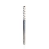 51823 CNC Solid Carbide 3 Flute Aluminum and Acrylic Cutting 55º Helix End Mill 6mm Dia x 35mm x 6mm Shank