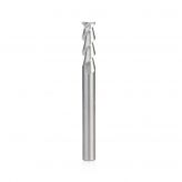 51832 CNC Solid Carbide Aluminum and Acrylic Cutting 55º Helix End Mill 1/4 Dia x 3/4 x 1/4 Inch Shank